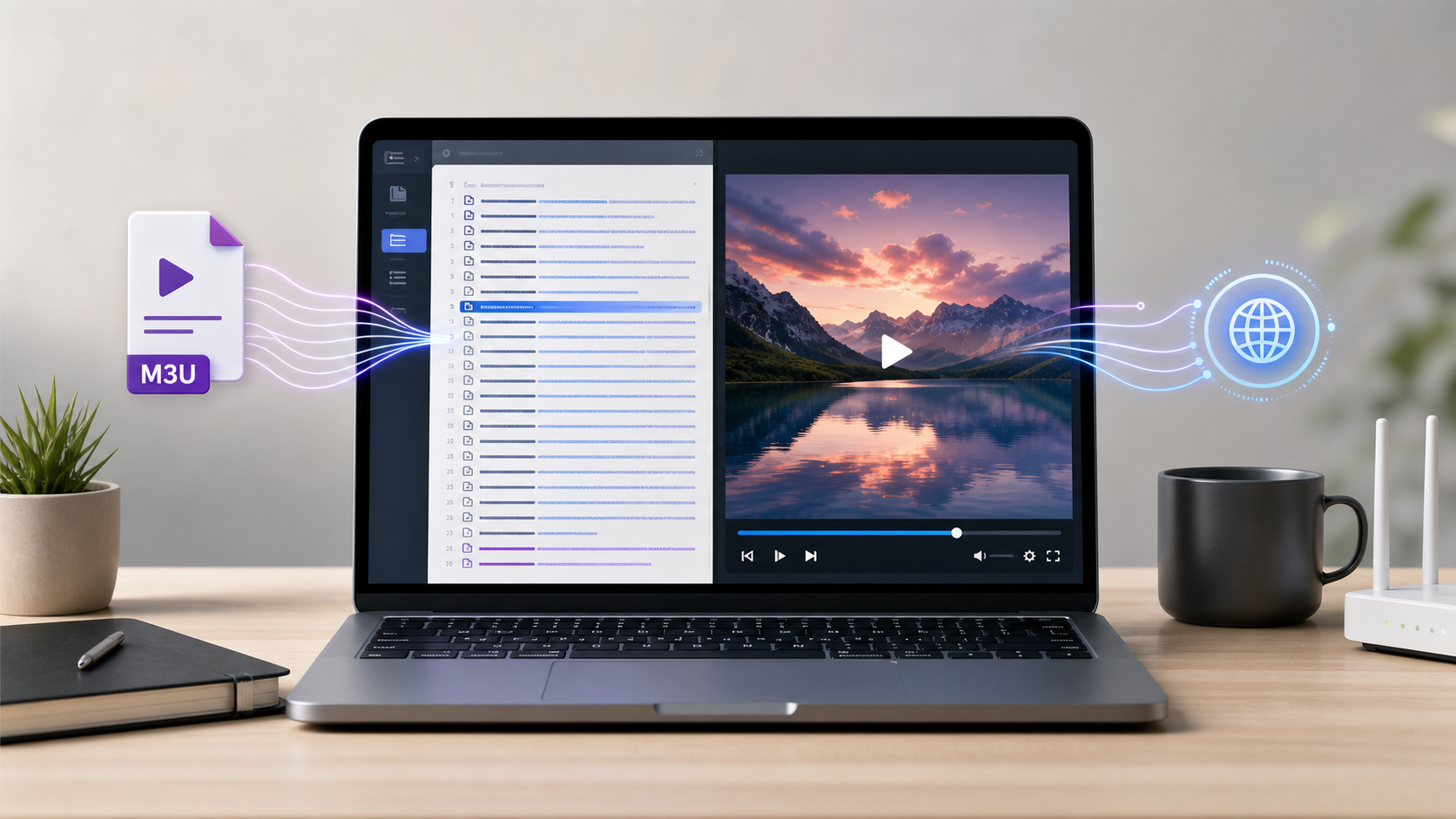 IPTV M3U playlist testing workflow