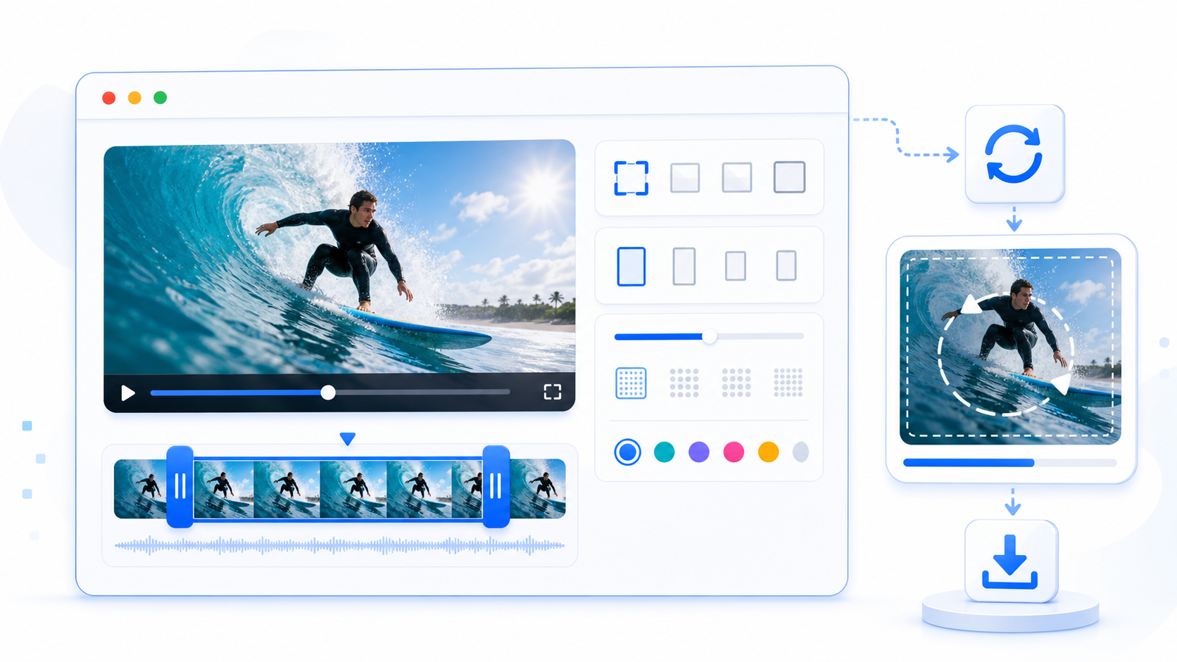 Video to GIF benefits for product demos and documentation loops